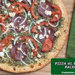 Receta Paleo:Pizza al pesto